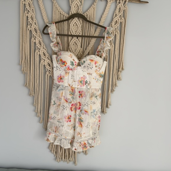 Zimmermann cotton & lace romper - Picture 2 of 4